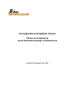 Icoon Vervolgonderzoek Digitale Cinema